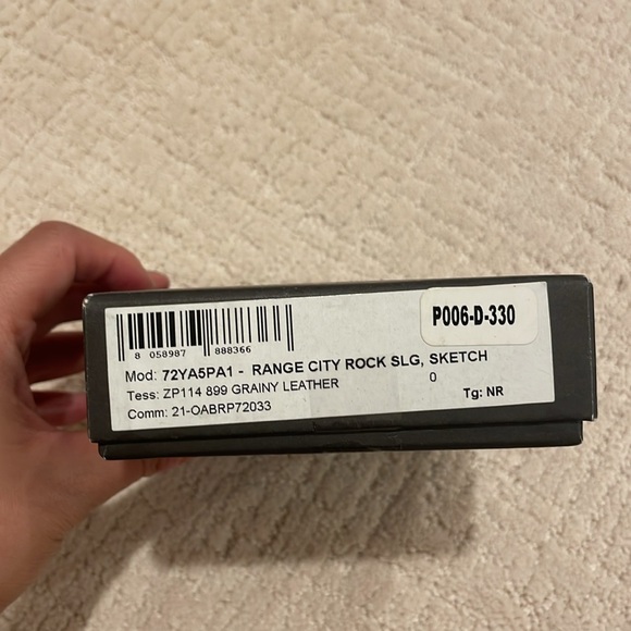 Versace Jeans Couture Range Metal Logo-Plaque Black Grain Leather Cardholder - Picture 5 of 5